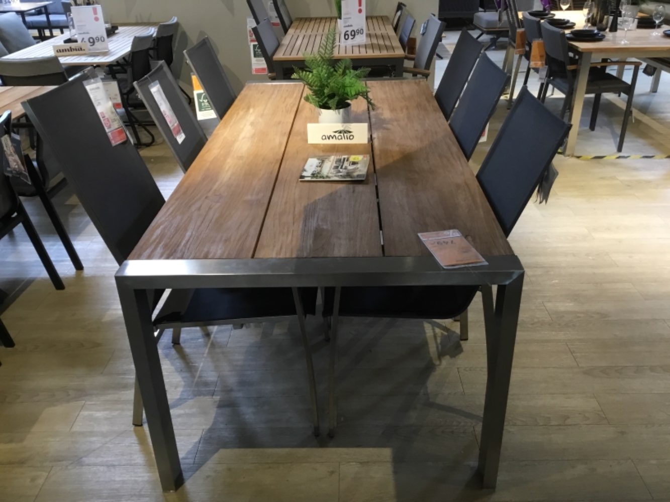 XXXLutz Gartentisch Amatio Recyceltes Teak Möbel