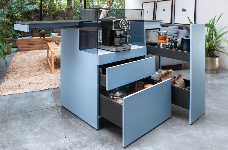 Die vielen Funktionen der mobilen Kaffeemaschine