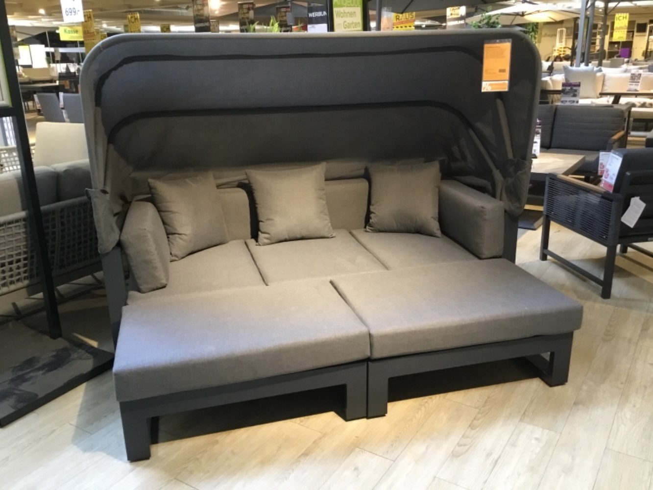 XXXLutz Loungegarnitur Loungebett Amatio Möbel