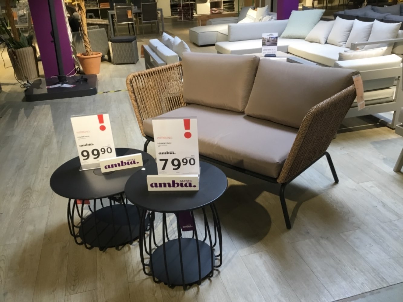 XXXLutz Gartenbank Loungesofa Ambia Möbel