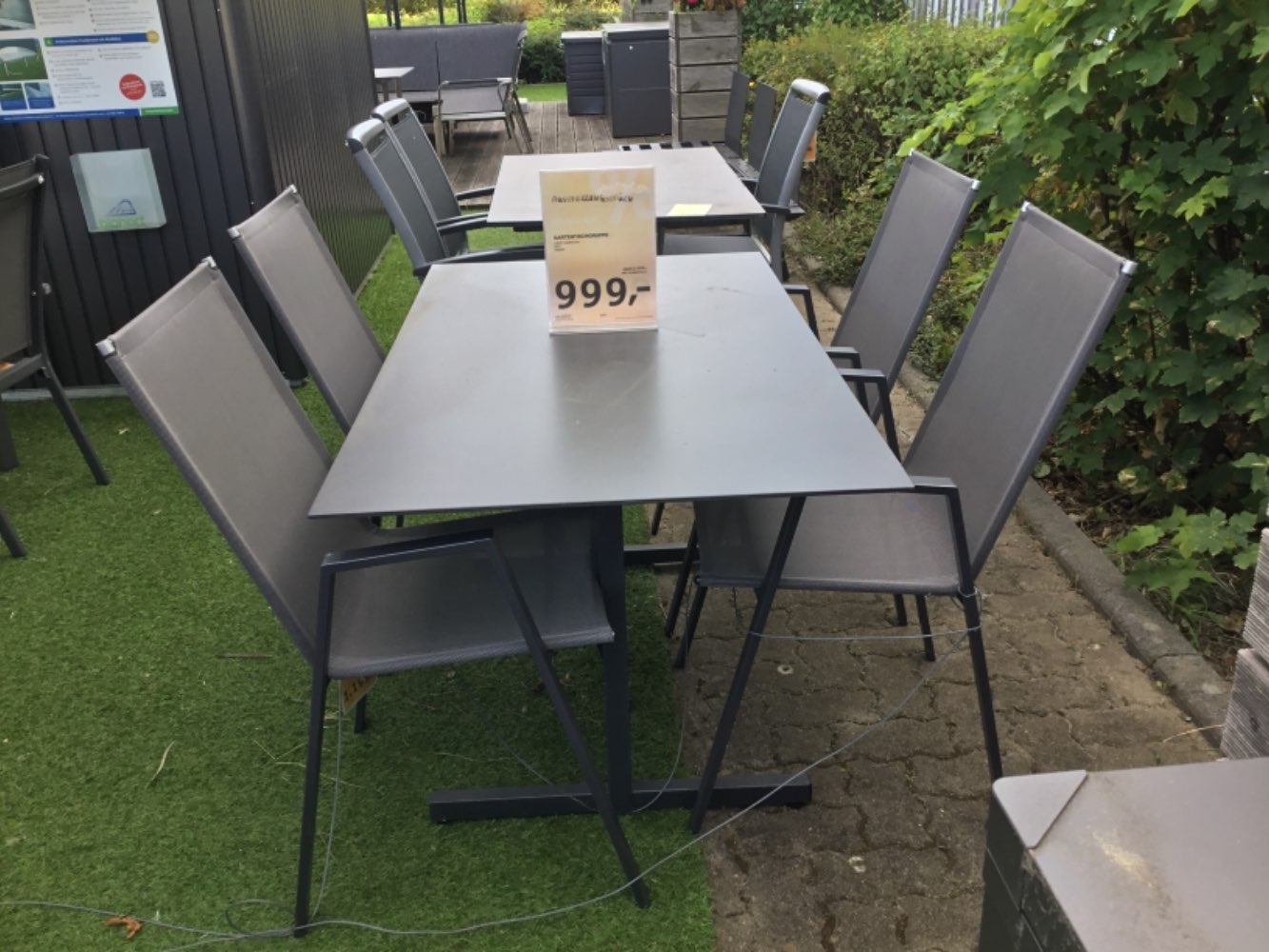 XXXLUTZ Garten-Essgruppe Klapptisch Schaffner Möbel