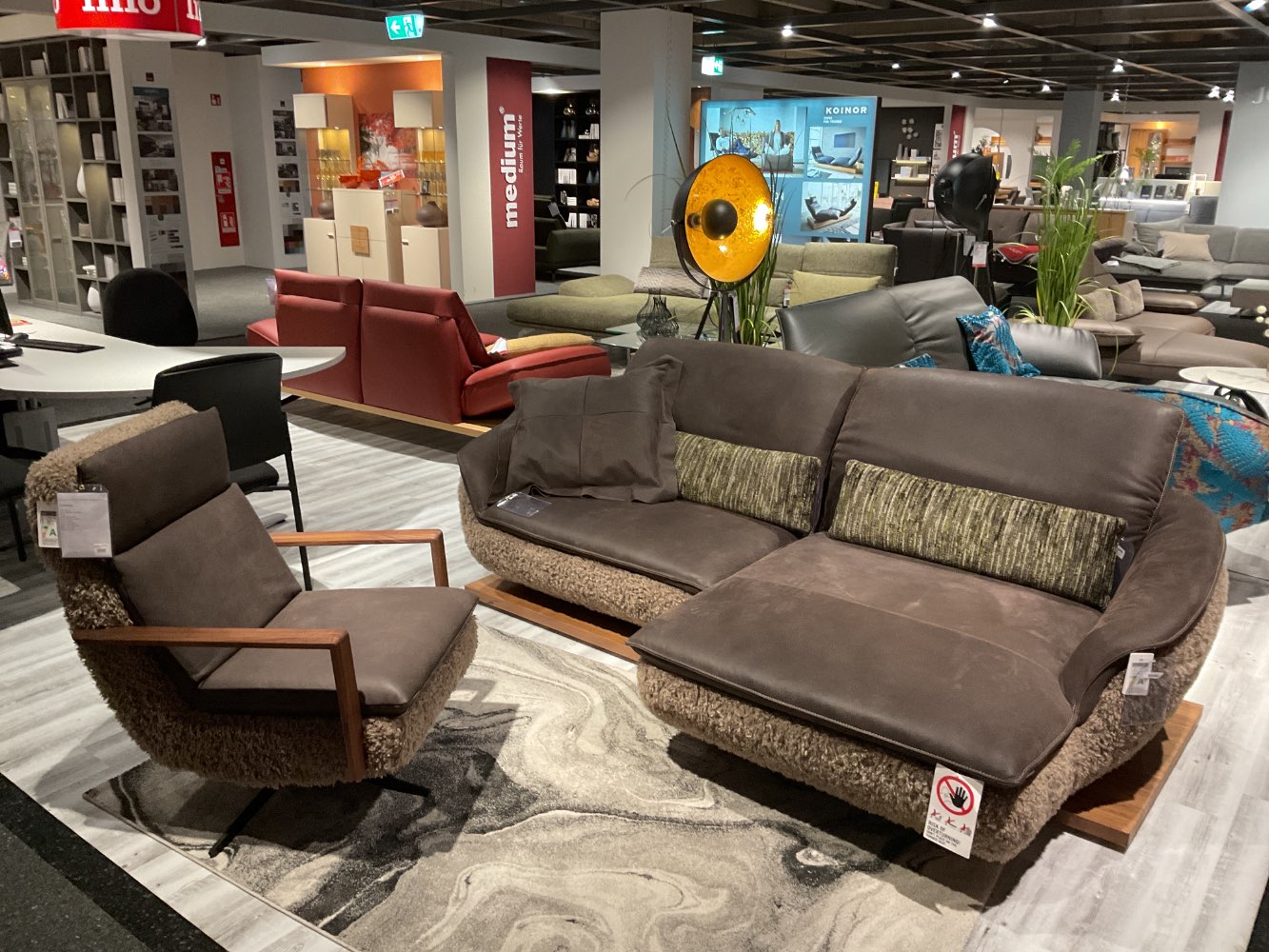 Liegensofa inkl.Sessel