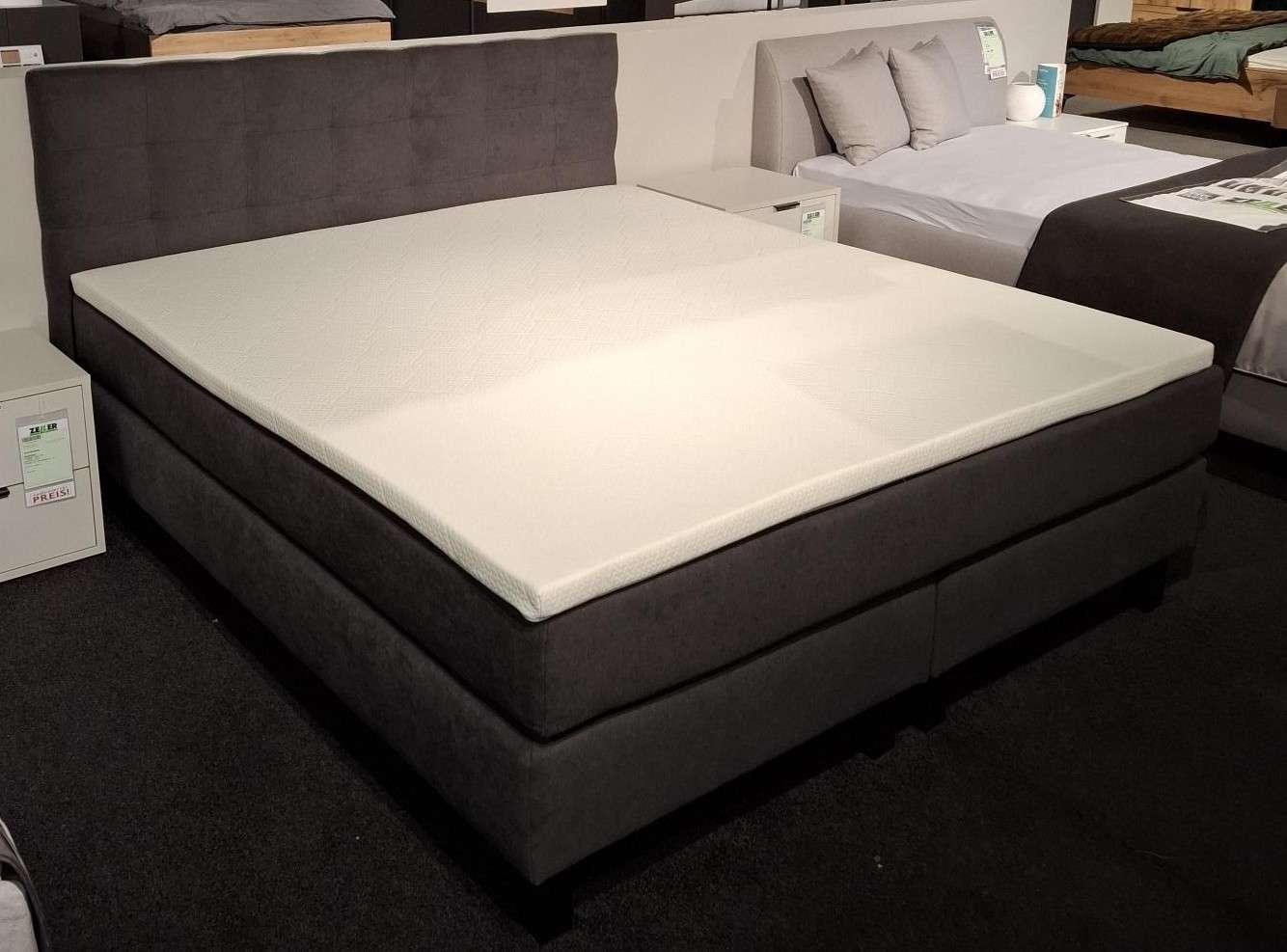 Boxspringbett Lgfl.180×200 cm inkl. Kaltschaumtopper