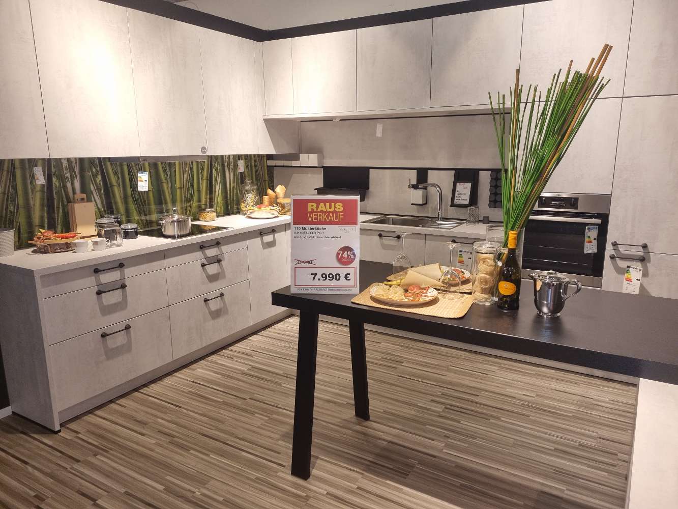 Einbauküche Schüller Ella ELB Preisklasse 1