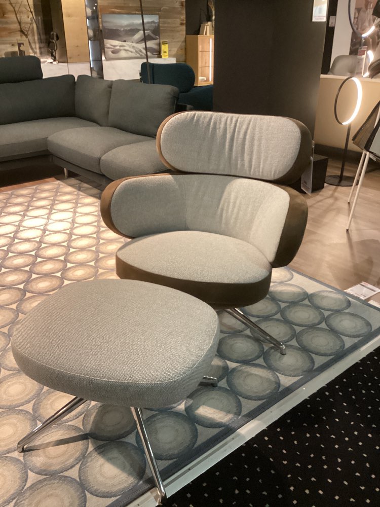 Sessel inkl. Hocker Bibo