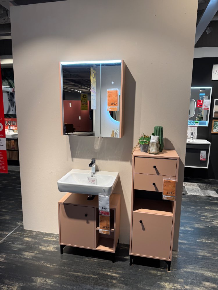 Badezimmer-Set Stylife Apricot XXXLutz Heilbronn