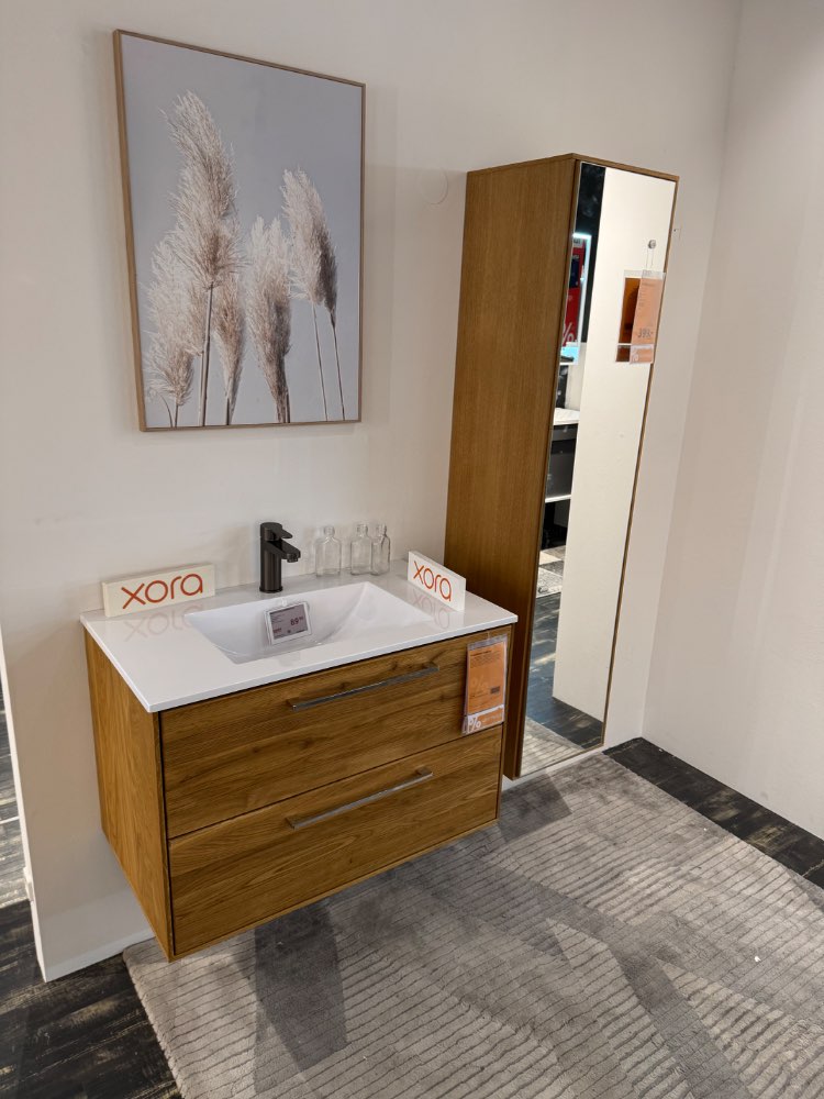 Badezimmer-Set Xora Echtholz Eiche Massiv XXXLutz Heilbronn