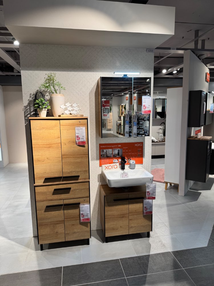 Badezimmer-Set Xora Riviera Eiche XXXLutz Heilbronn