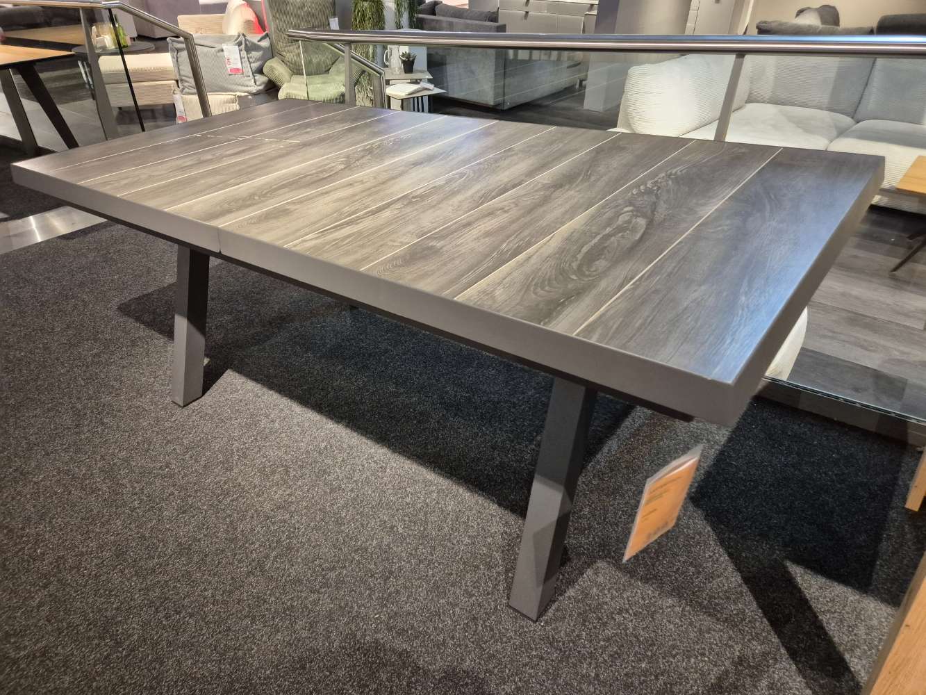 Gartentisch Alu Anthrazit, Keramik Grau XXXLutz Fellbach