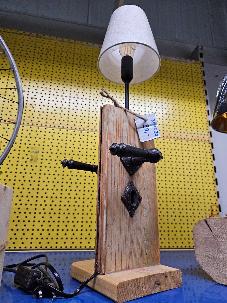 Tischleuchte Türbeschlag Unikat statt 149€