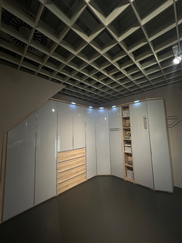 Eckschrank, Drehtürenschrank, Kleiderschrank, Schrank