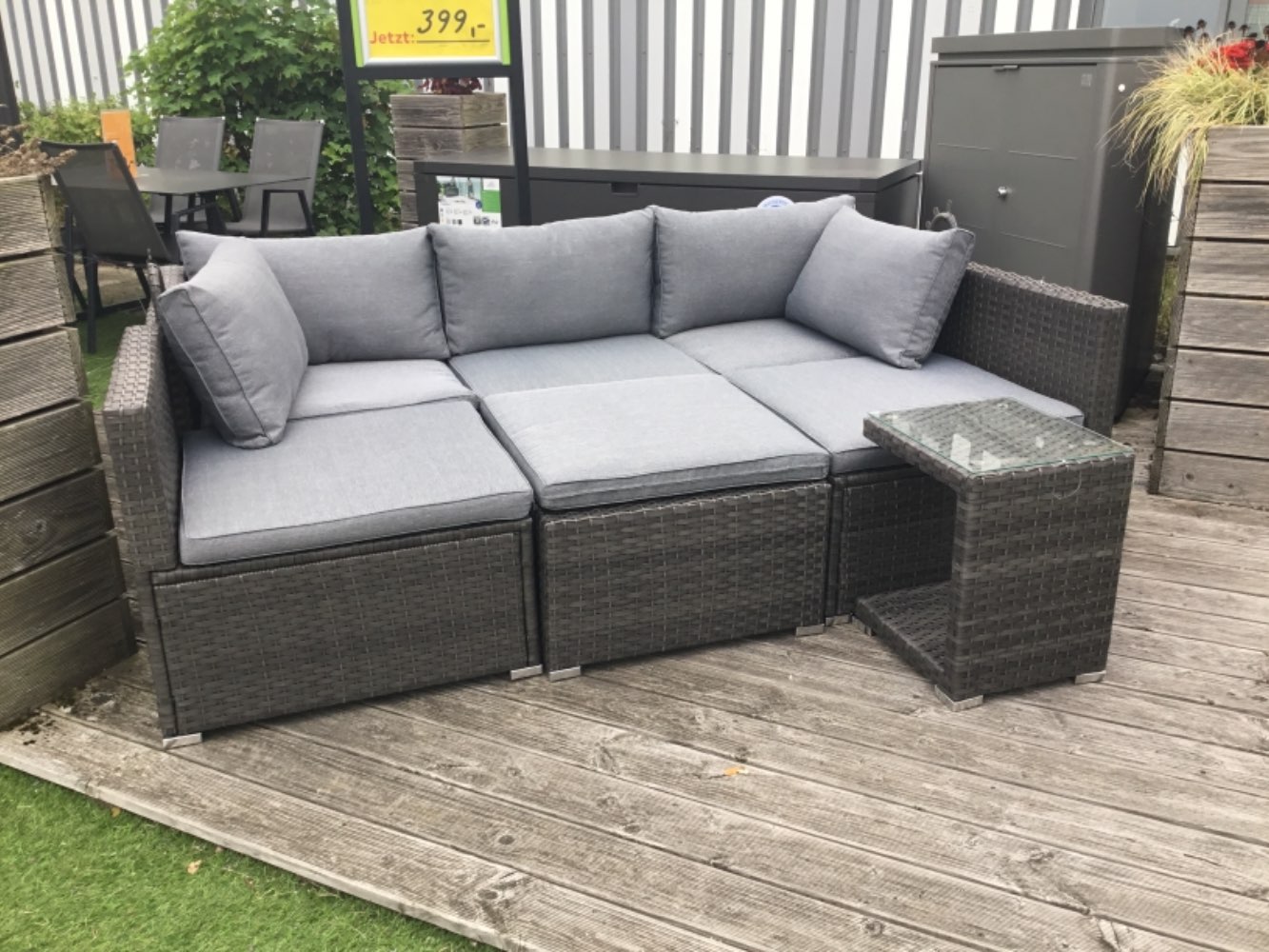 XXXLutz Gartenmuschel Sonneninsel Lounge Ambia Möbel