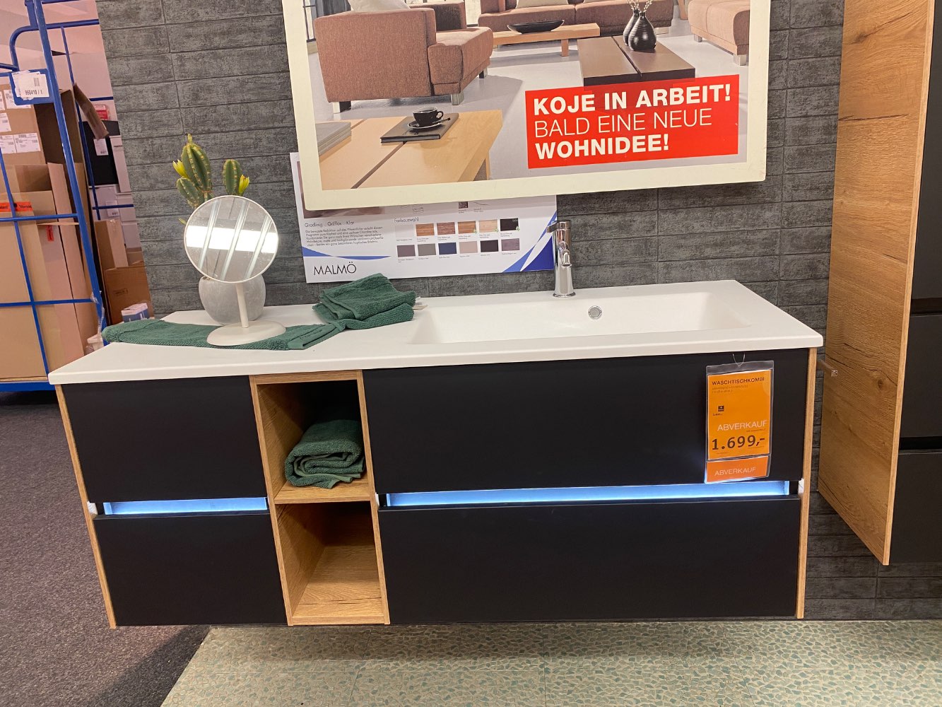 Waschtischkombi Malmö