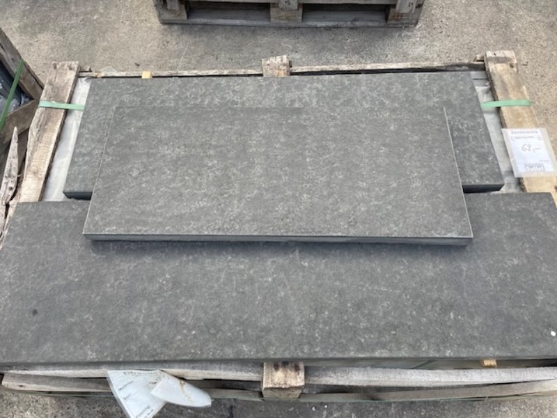 ⭐️ SONDERPOSTEN ⭐️ – Terrassenplatten, Basalt, anthrazit-schwarz