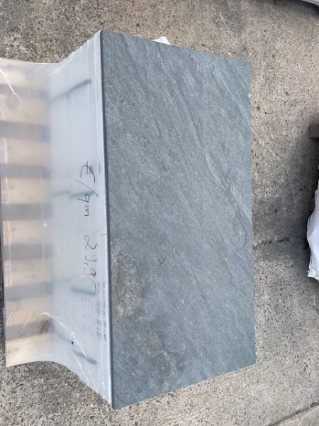 ⭐️ SONDERPOSTEN ⭐️ – Terrassenplatten, Feinsteinzeug, schwarz