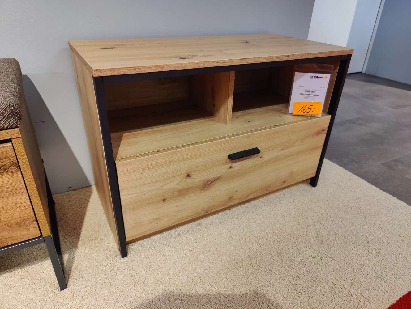 Garderobenbank – inkl. Sitzkissen – B 78 cm