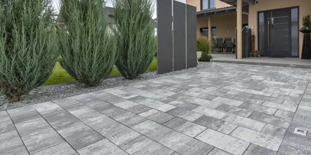 KANN Keno Pflaster 40x20x6 cm Nero Bianco (2.Wahl)