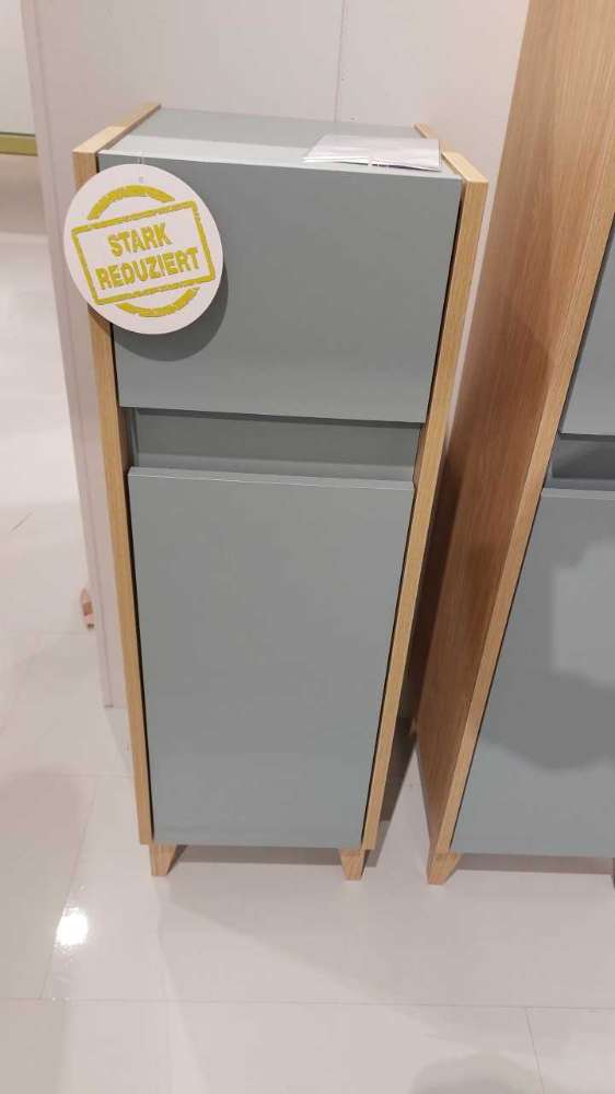 Unterschrank, Eiche kombiniert mit taube