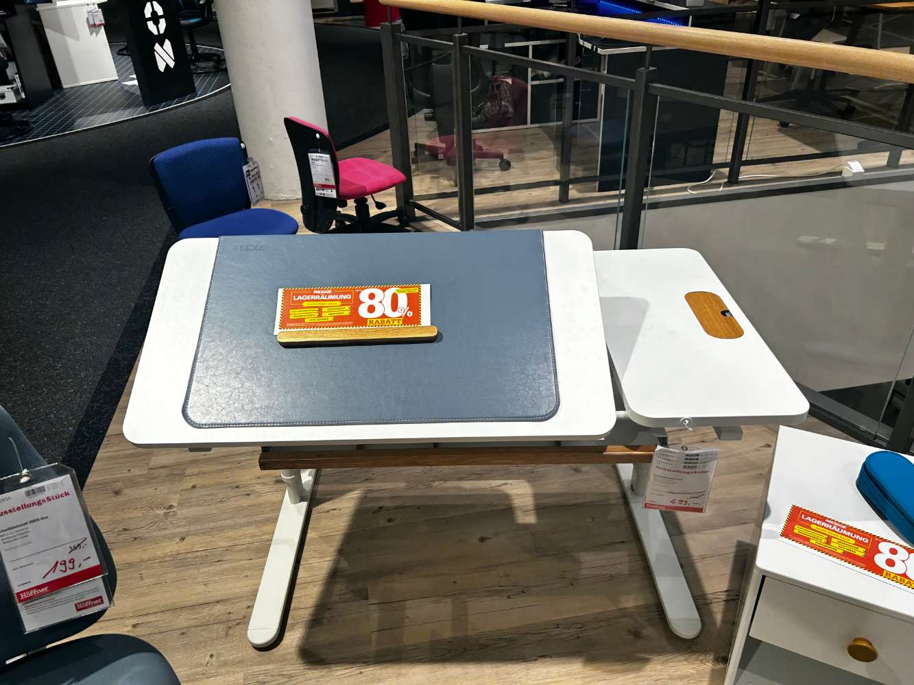 Schreibtisch MOBY links