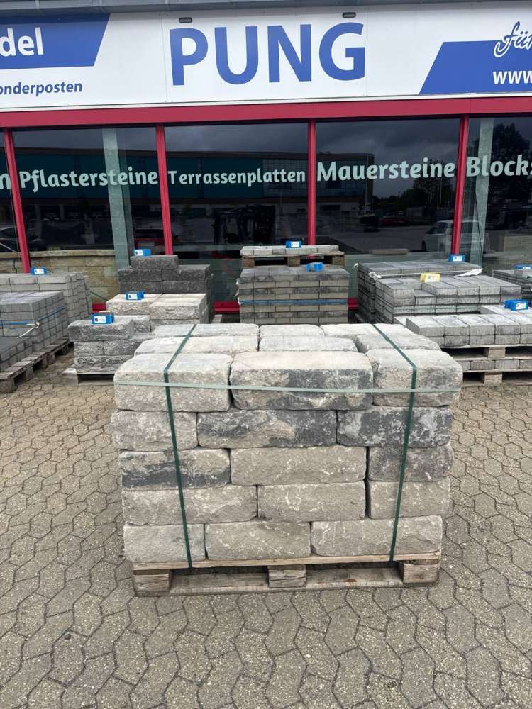 Ruby Bruchsteinmauer Kombiverband  grau-anthrazit (2.Wahl)