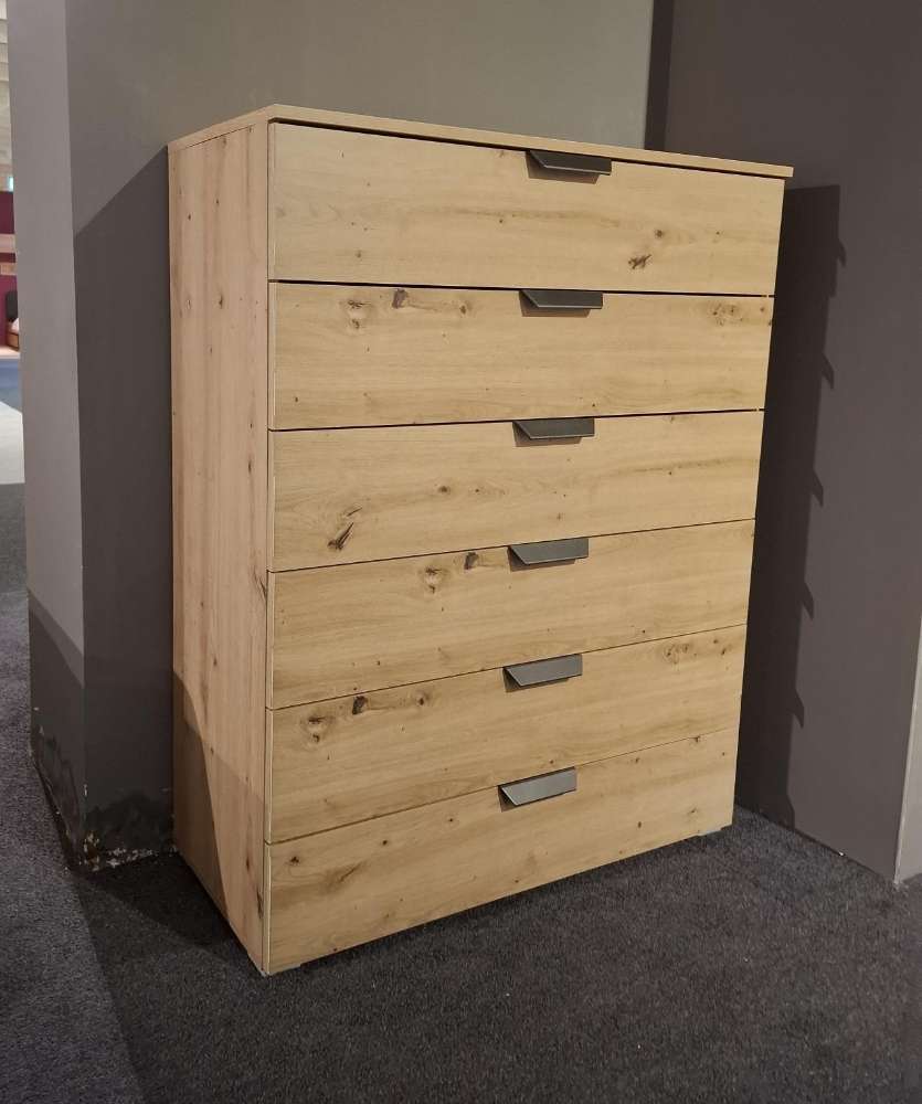 Schubladenkommode Dekor Artisan Eiche  BHT/ca.91x119x42 cm