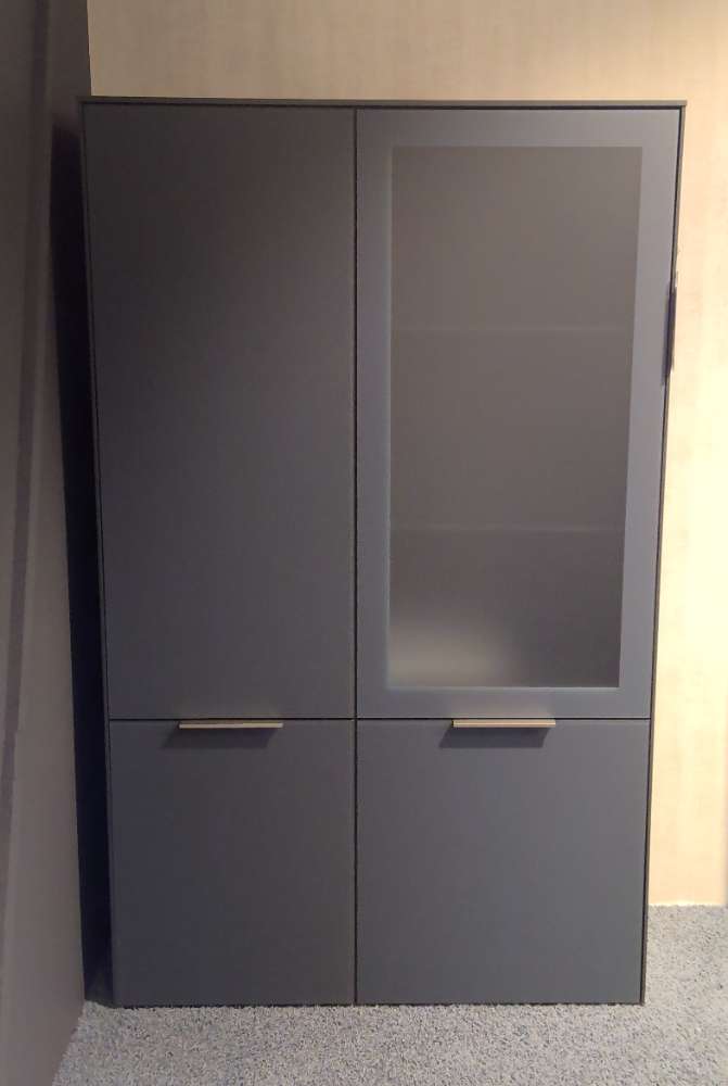 Set One by Musterring Vitrine, matt anthrazit