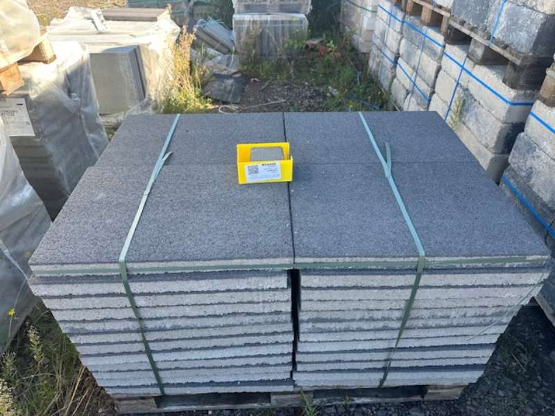 Vicenza Platten 60x40x5 cm anthrazit wassergestrahlt (2.Wahl)