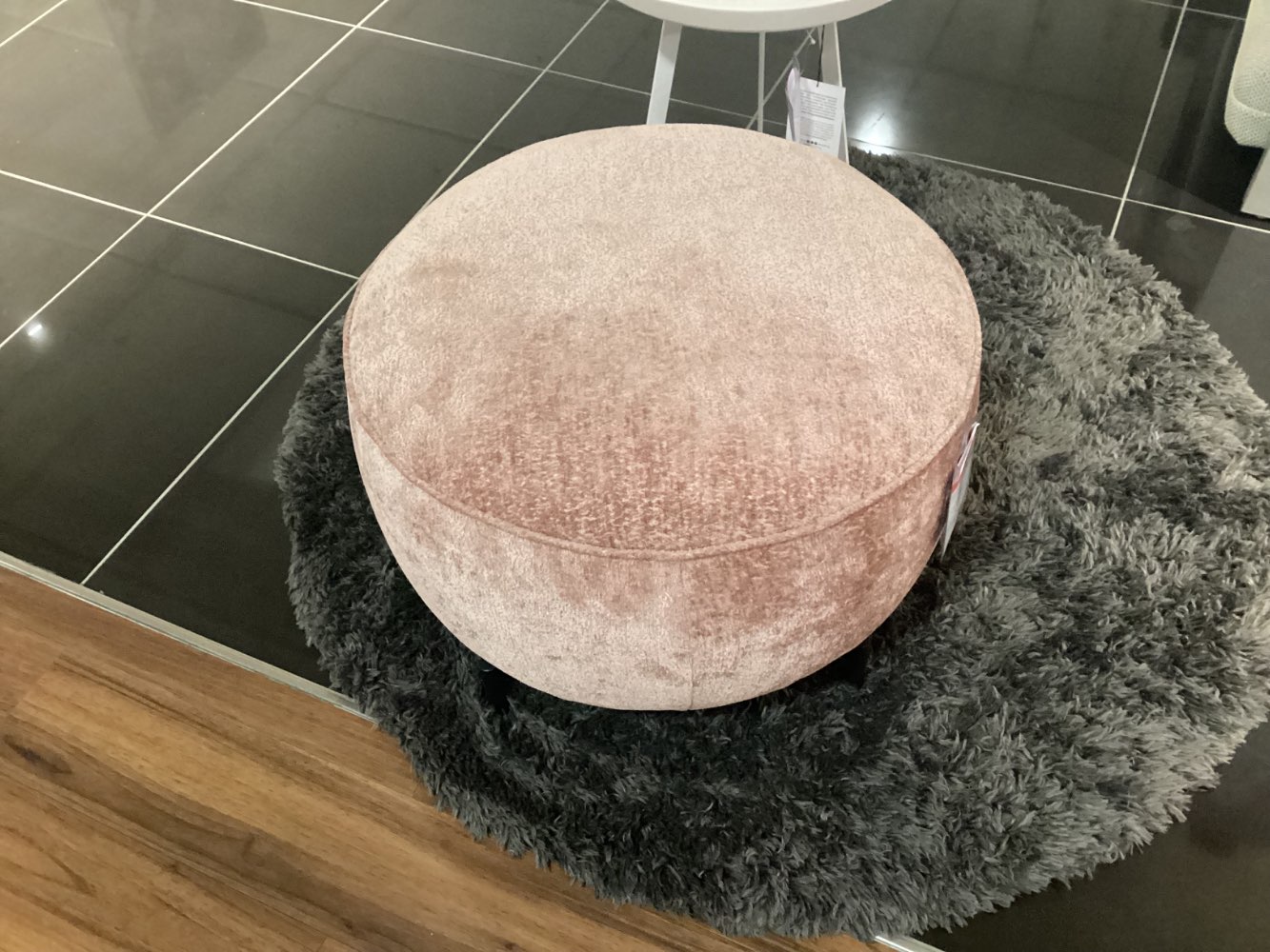 Hocker „Characters“, Orig. Joop!, Stoffebzug rose