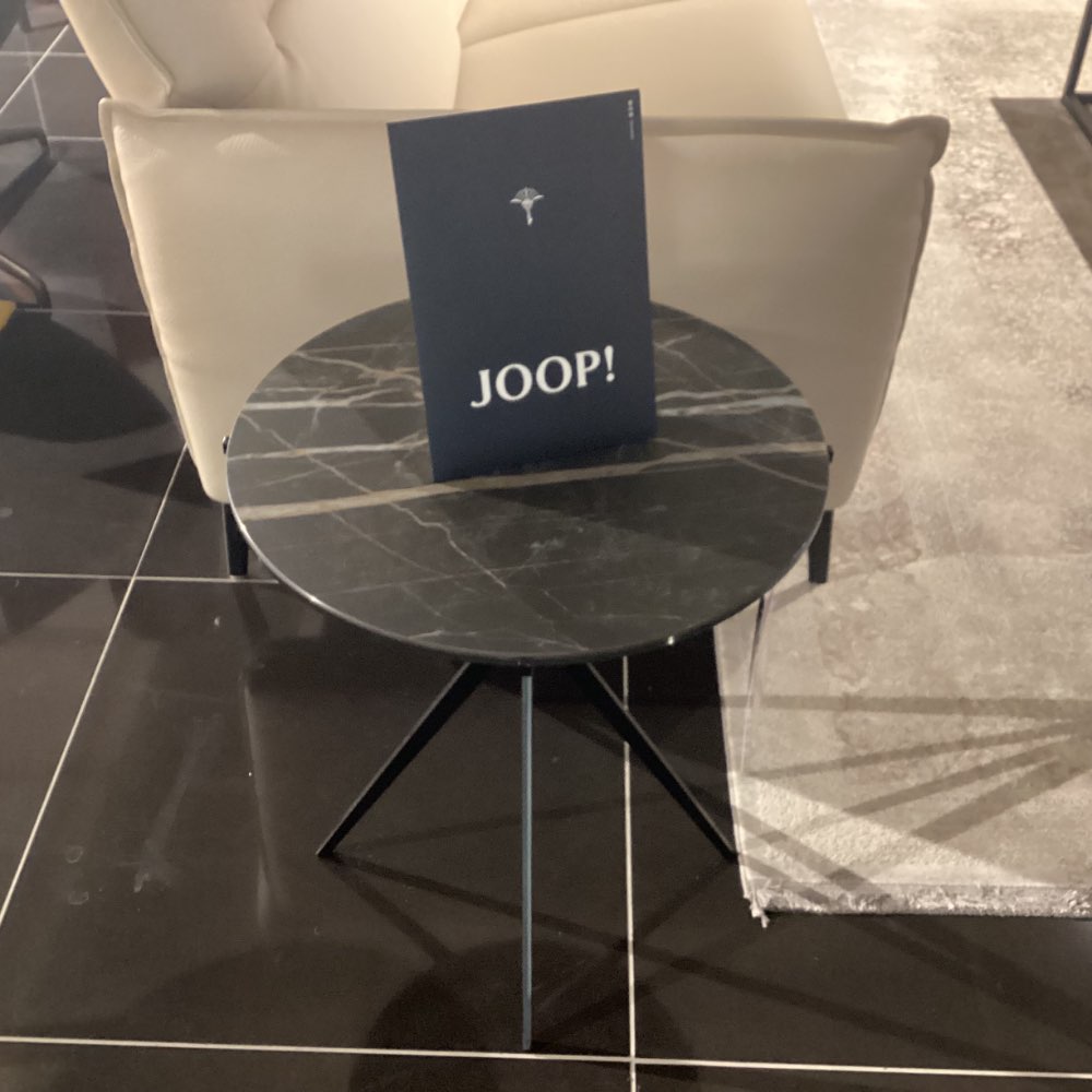 Beistelltisch „Cuves“, Orig. Joop!, Marmorkeramik