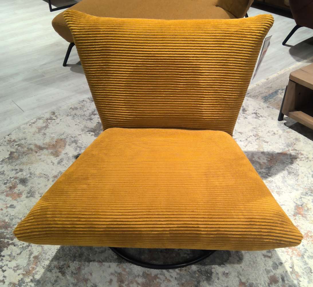 Benformato Drehsessel Franco, Cord gold