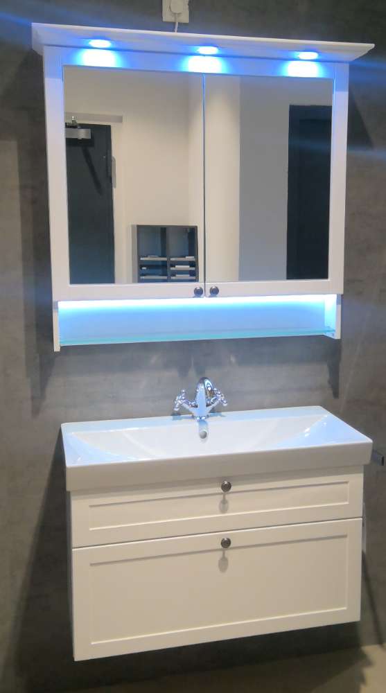 Pelipal Badprogramm / Badezimmermöbel Solitaire, Weiß matt