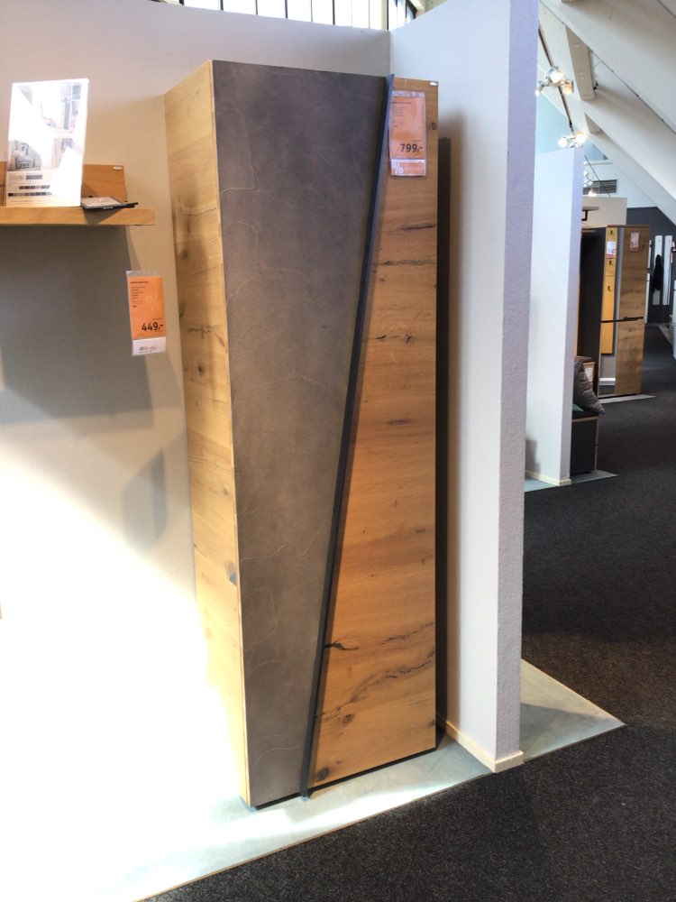 Möbel Garderobenschrank VOGLAUER Sevilla Eiche Holz XXXLutz