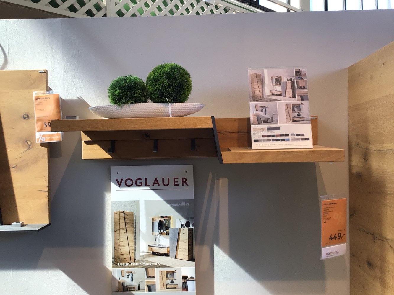 Möbel Garderoben Paneel Vglauer Sevilla Eiche Holz XXXLutz