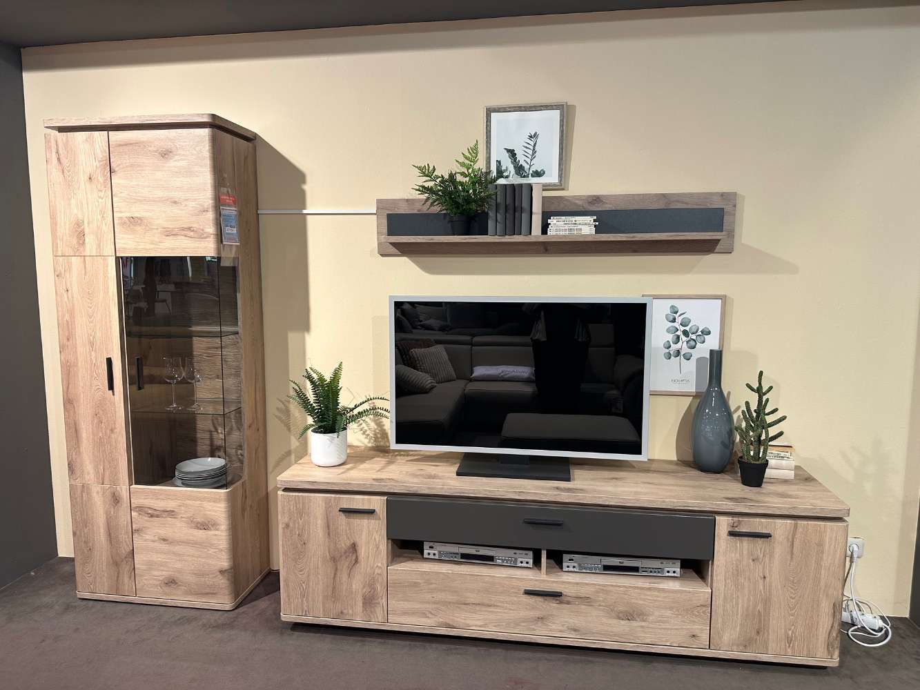 Wohnwand Viking Oak ⚡️Sparpreis⚡️