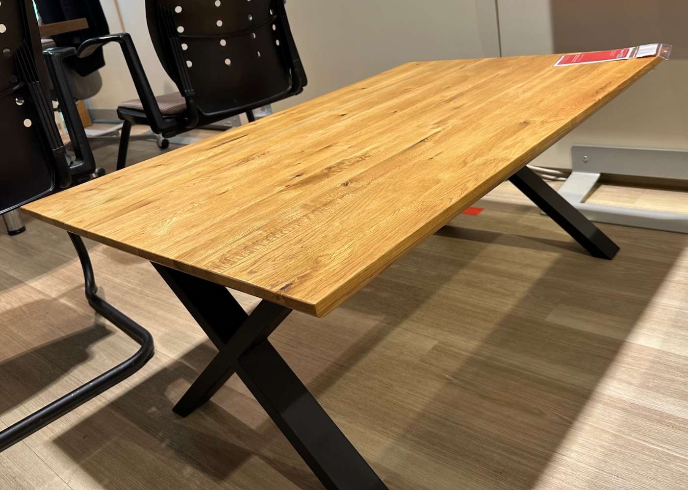 Couchtisch X-Gestell Metall schwarz ⚡️Sparpreis⚡️