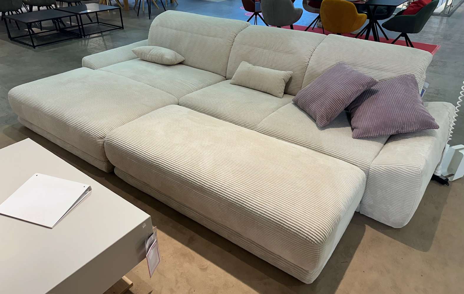 Polstergarnitur cord cream ⚡️Sparpreis⚡️