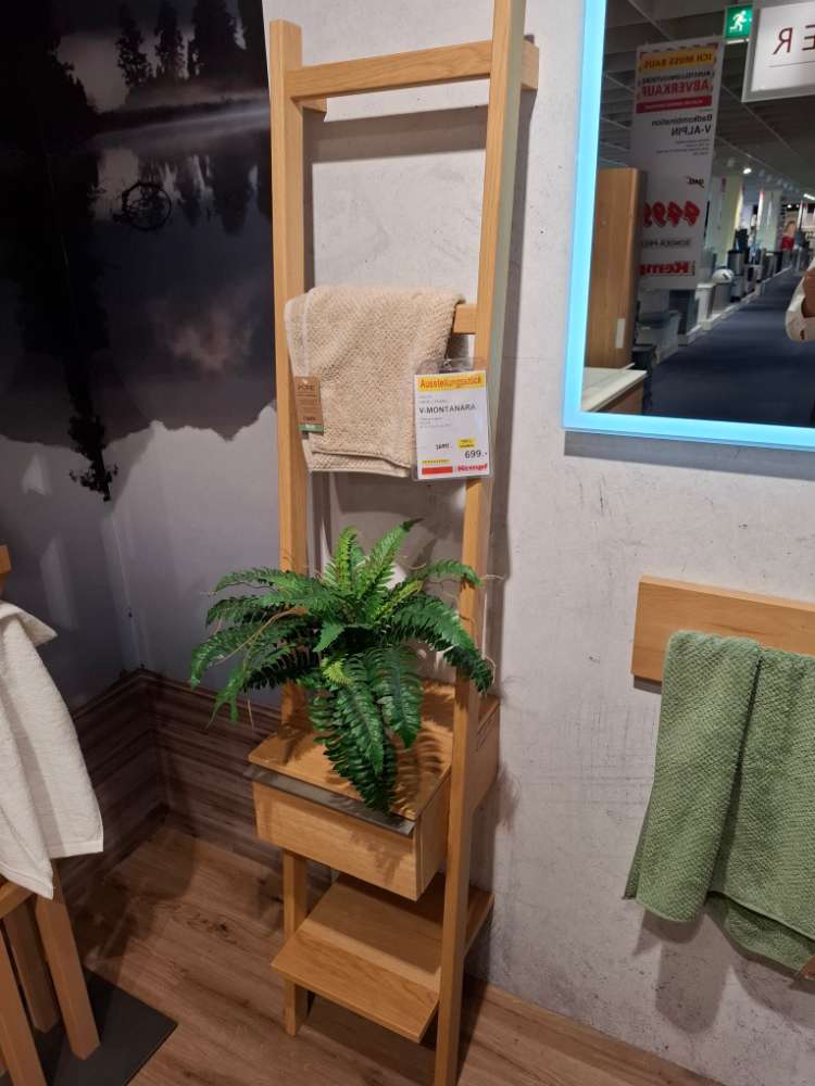 Handtuchhalter-Regal