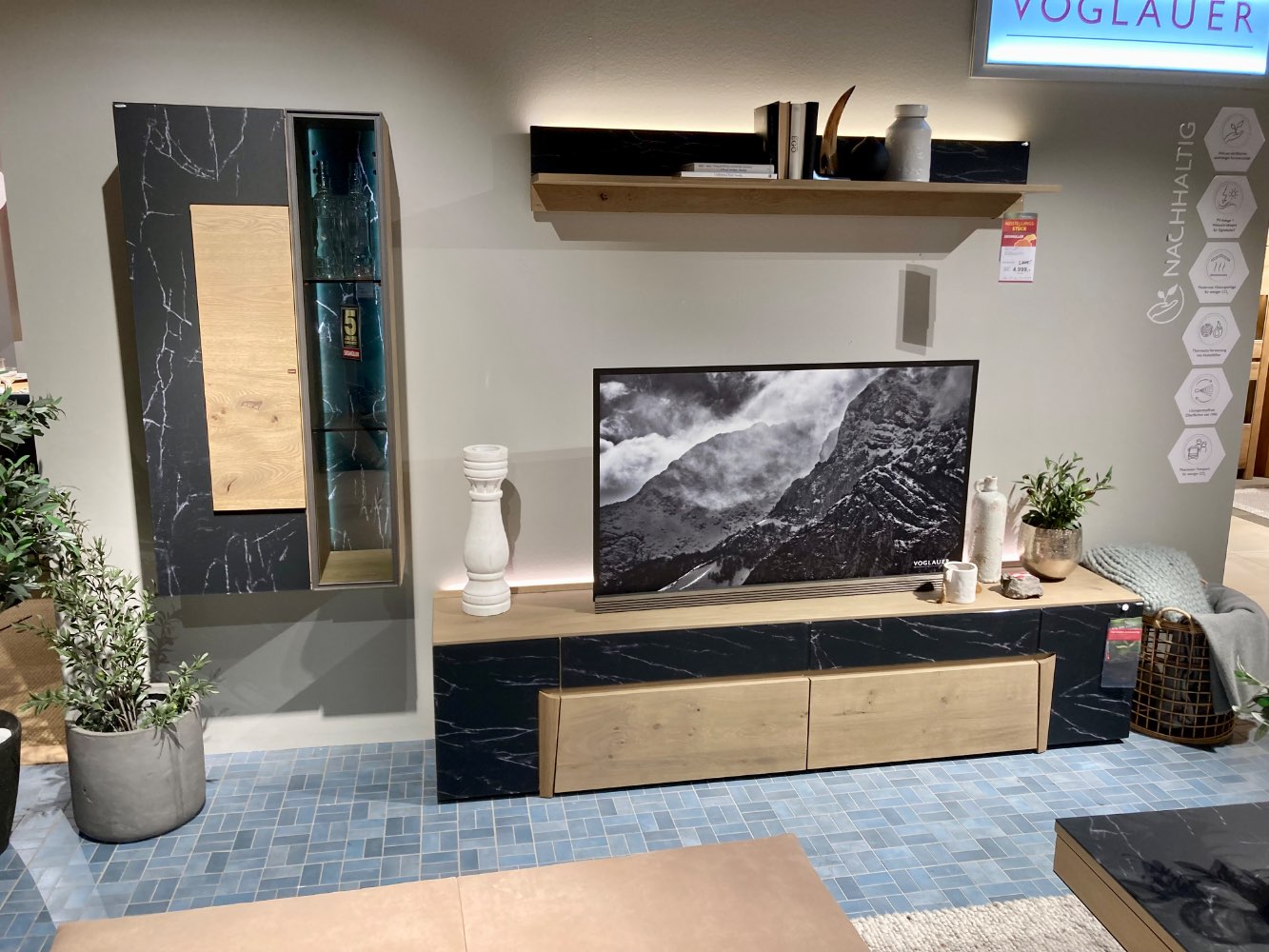 Wohnwand V-Tektura von Voglauer | Abverkauf | Segmüller