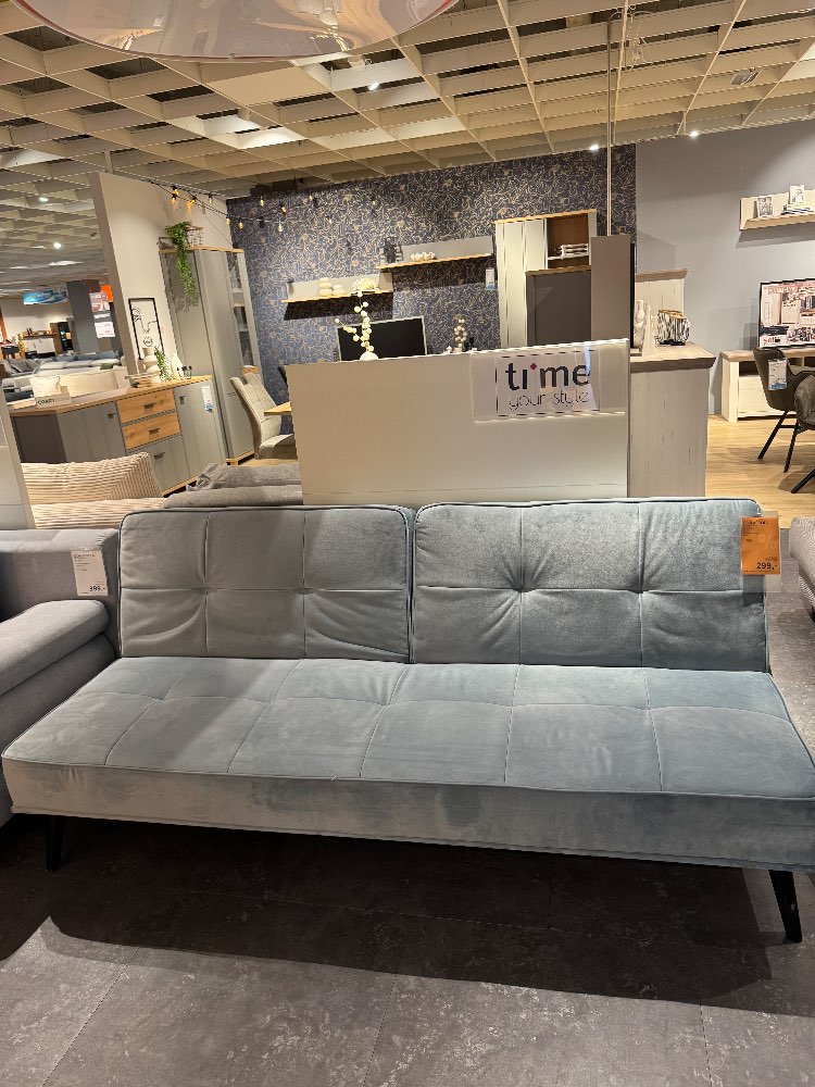 Schlafsofa, Carry, ca. 190cm, Chenqian Hellblau, XXXLutz