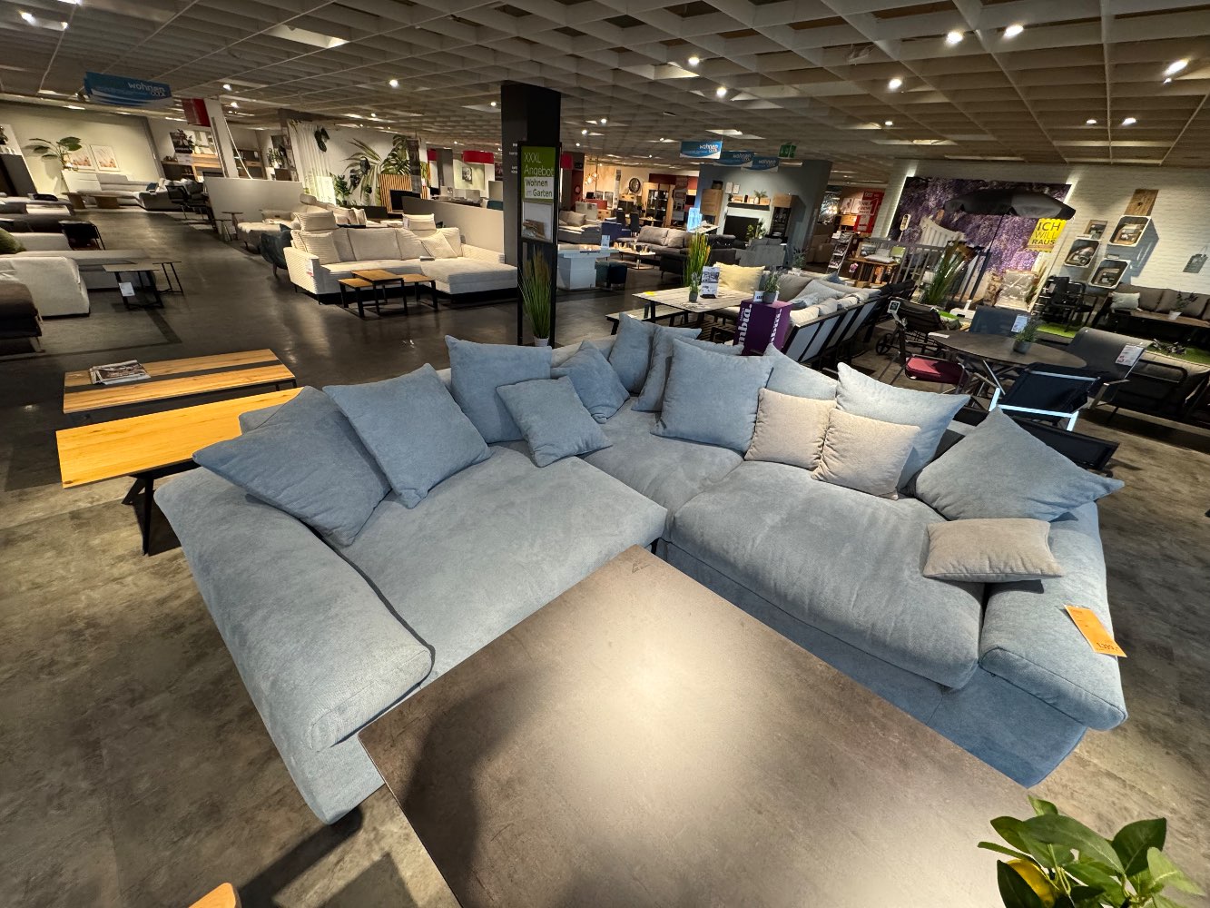 Ecksofa, Carry, ca. 285cm, Nova Hellblau , XXXLutz