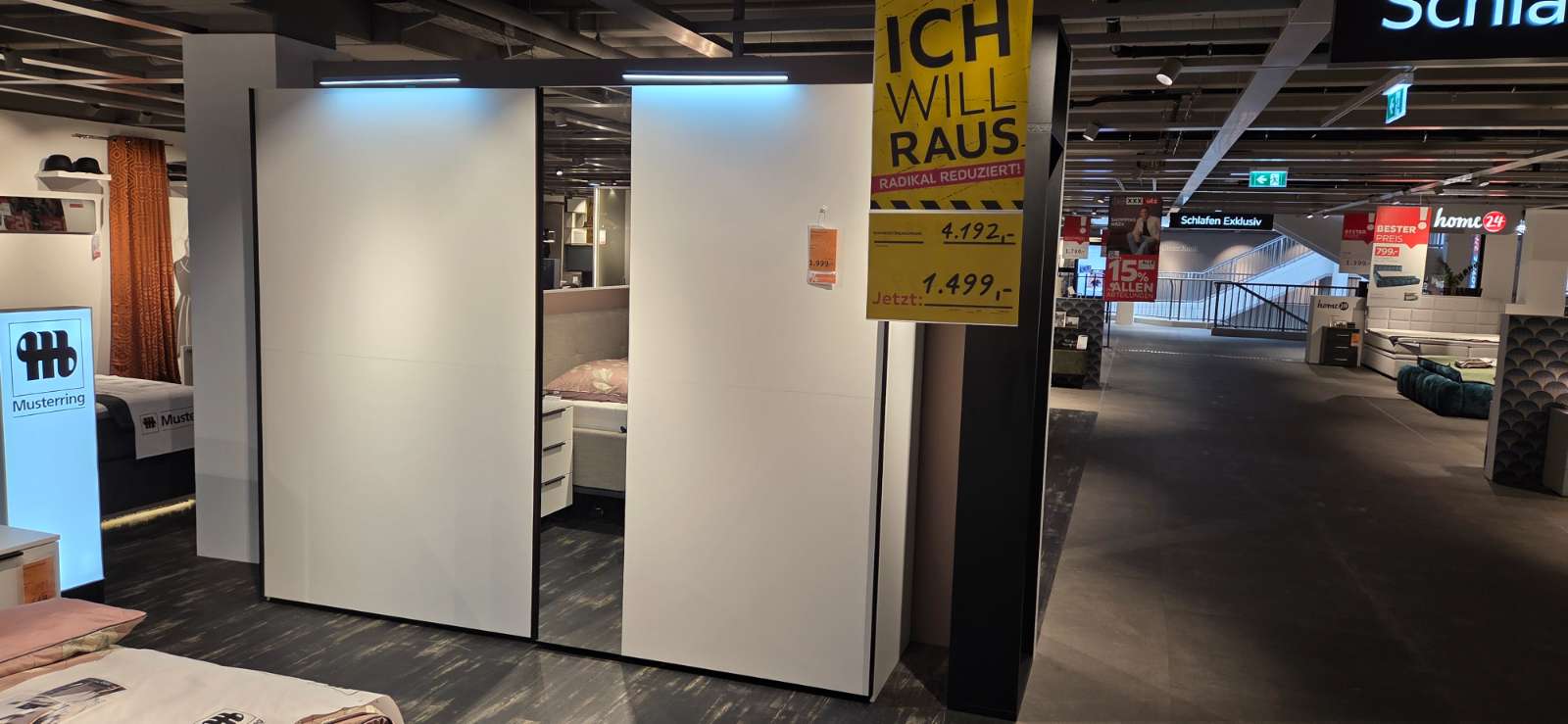 Schwebetürenschrank MR XS 01