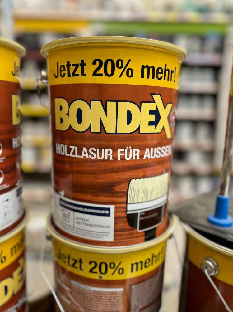 Bondex Holzlasur außen 4,8L, farblos