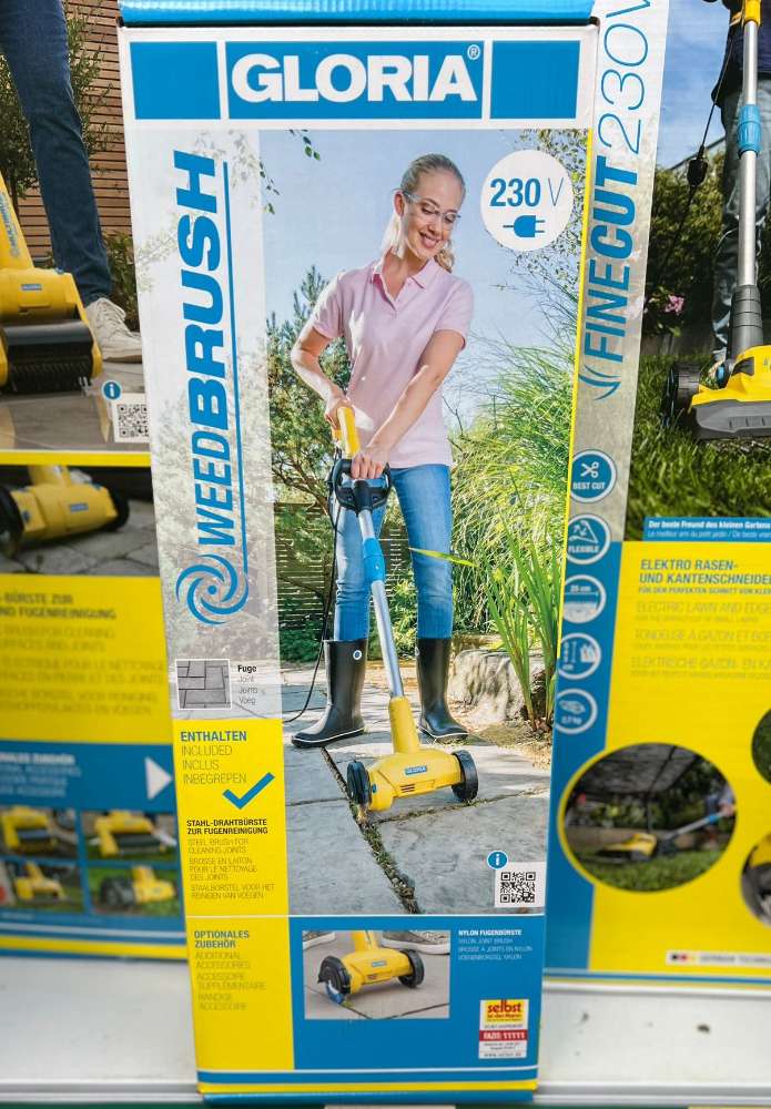 Gloria Weedbrush Fugenbürste, 230V