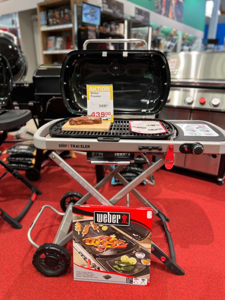 Gasgrill Weber Traveler Campinggrill