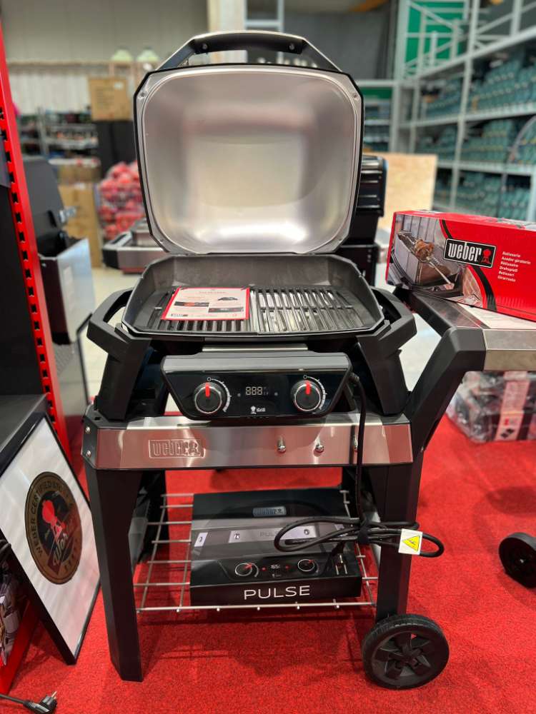 Weber Elektrogrill  Pulse 2000 inklusive Rollwagen