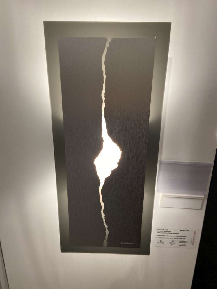 Grossmann, Wandleuchte Canyon, Aluminium, XXXLutz Karlsruhe