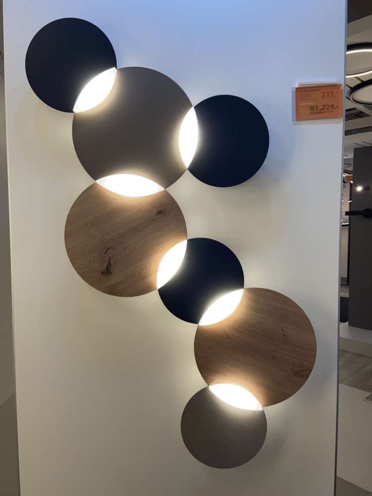 Grossmann, Deckenleuchte Circ, Eiche-Bronze, XXXLutz Karlsruhe