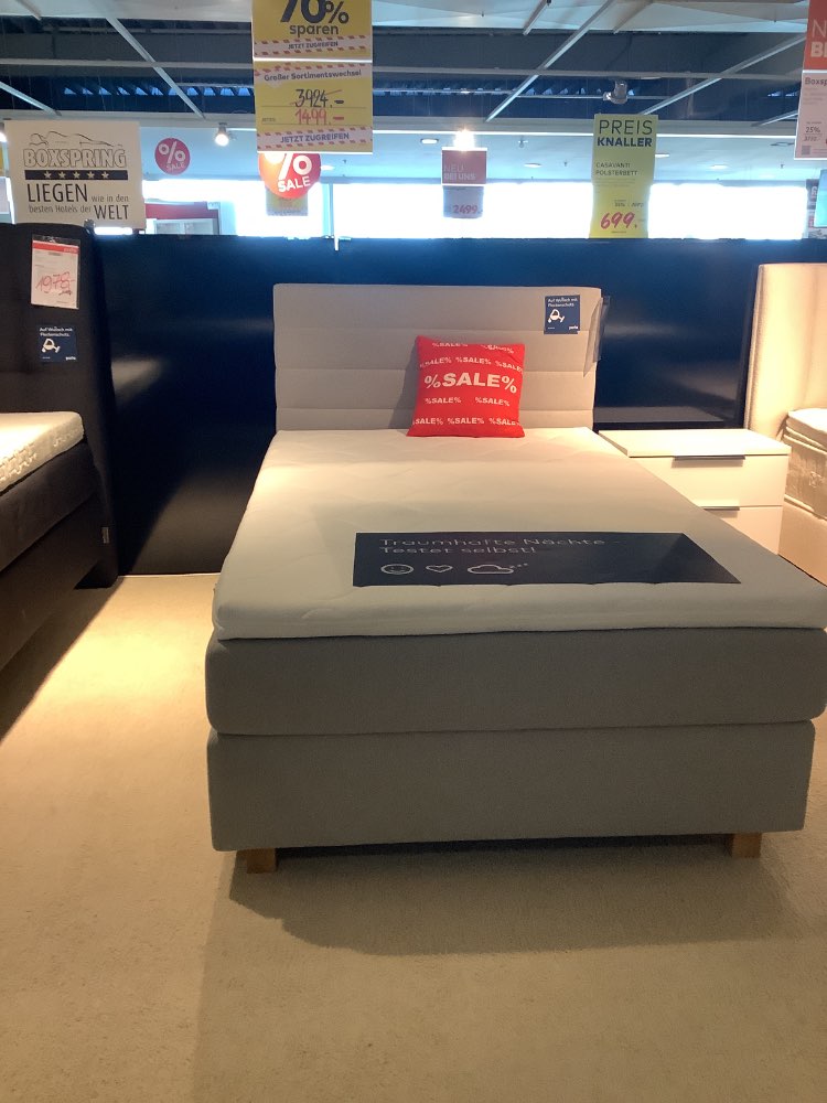 Boxspringunterfederung