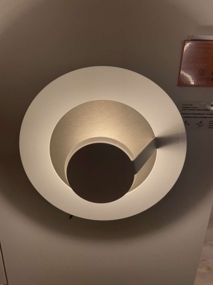 Grossmann, Wandleuchte Flat, Aluminium-gold, XXXLutz Karlsruhe