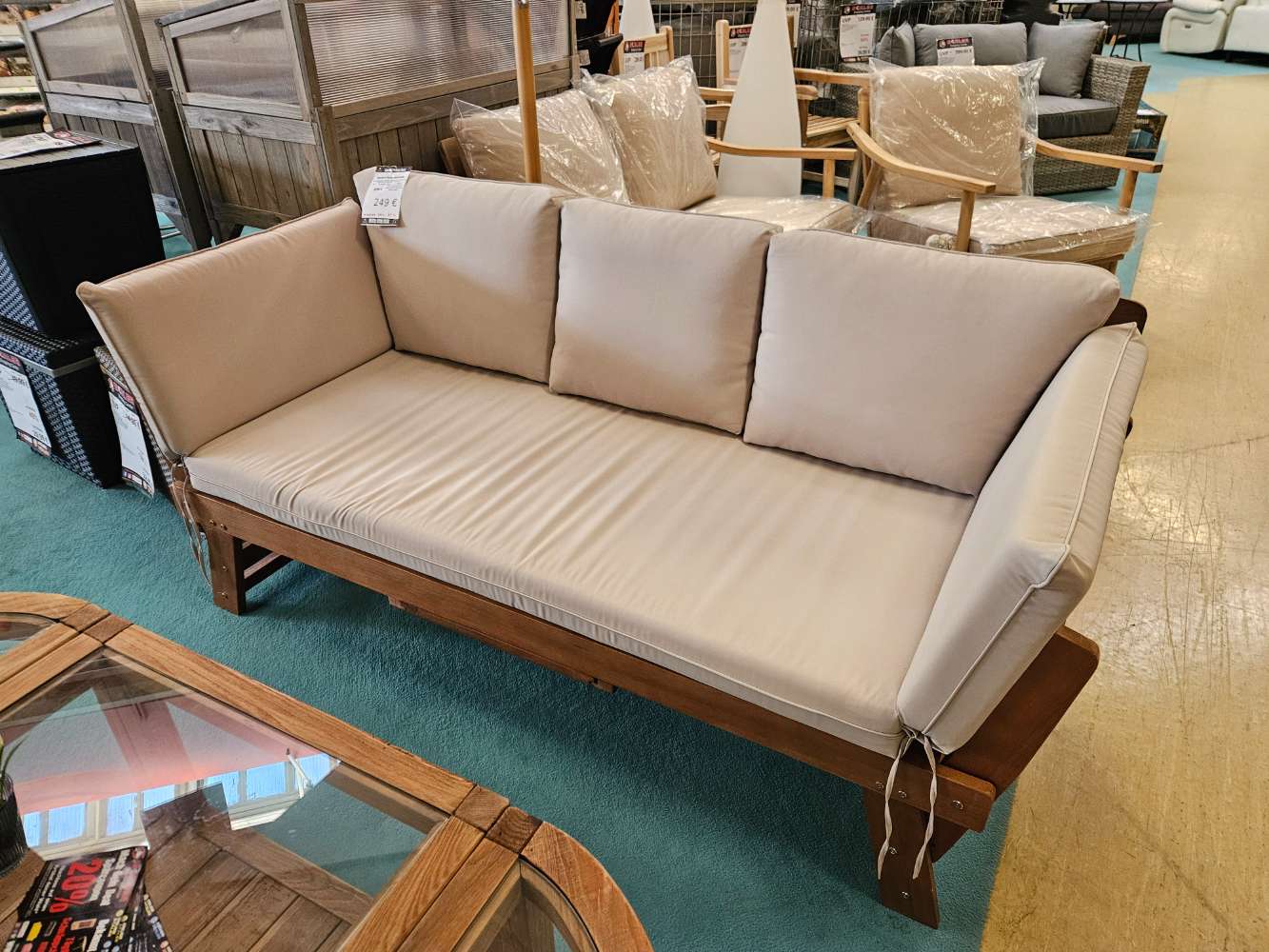 Garten Sofa Holstein Verwandlungsliege statt 579€